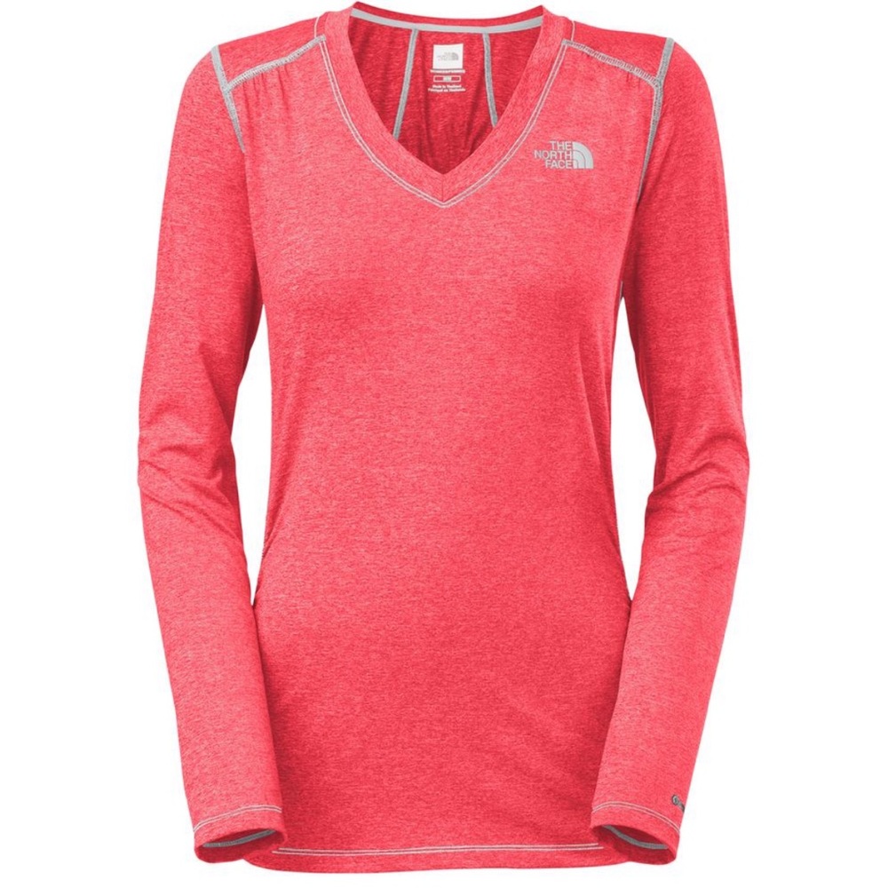 Womens North Face long sleeve athletic top size S